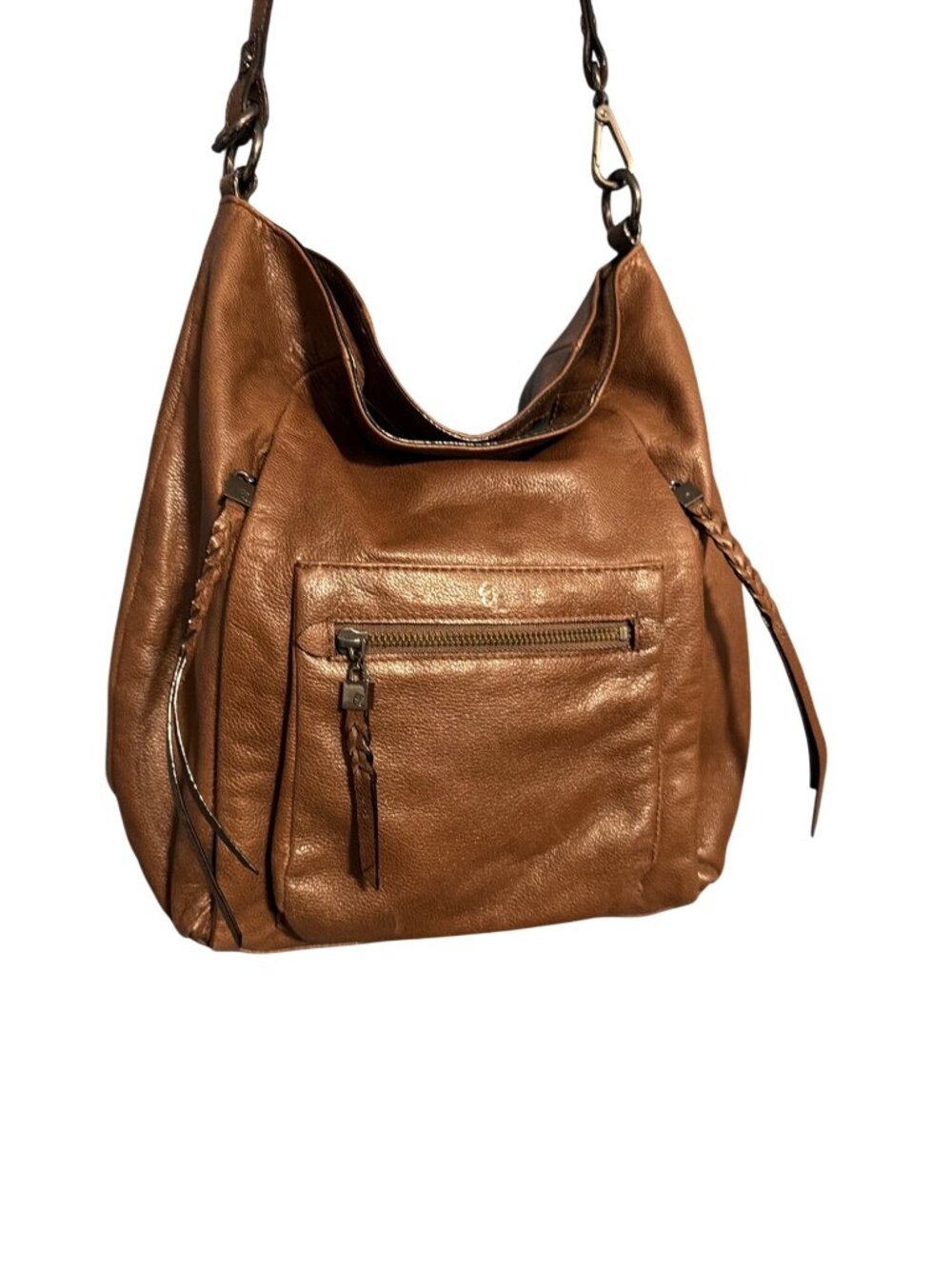 Elliot Lucca Slouchy Leather Hobo Bag